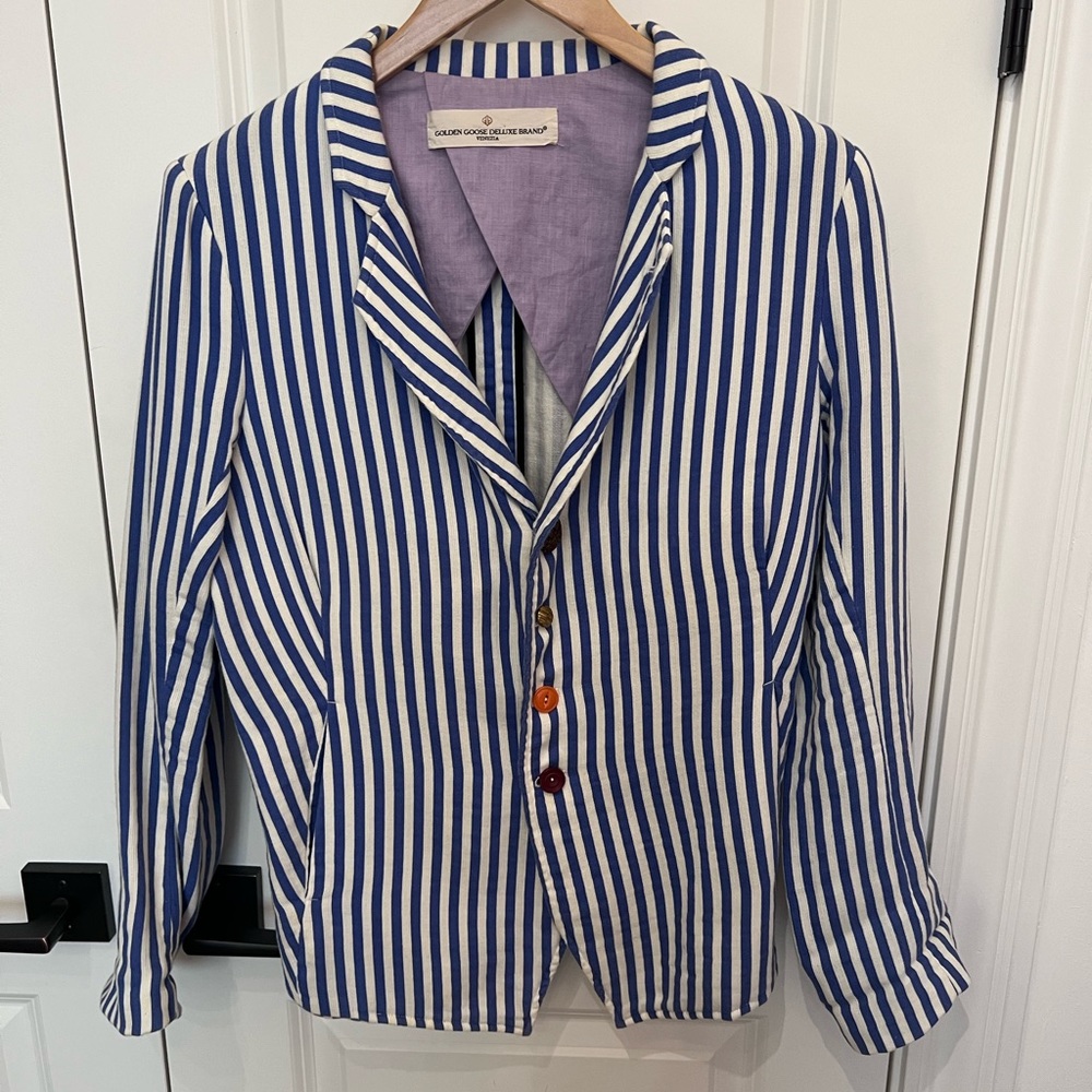 Golden Goose striped blazer